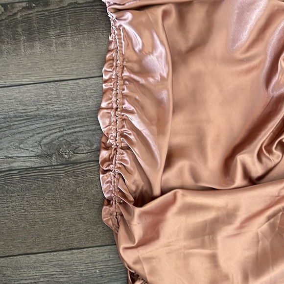 Beautiful Satin Dress - Picture 3 of 5